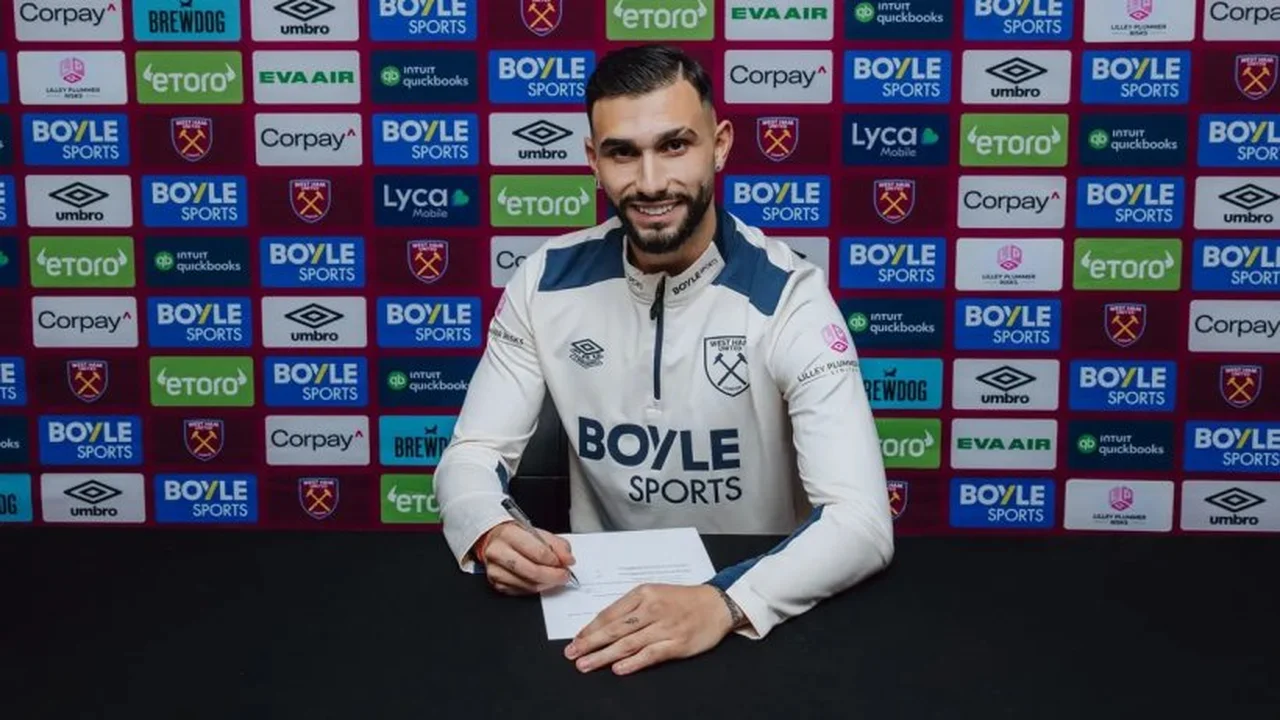 صفقة وست هام.. كاستيلانوس يوقّع عقدًا جديدًا لعام 2025